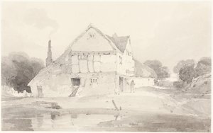 Et landhus i Dorking i Surrey av John Sell Cotman