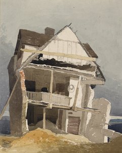 Et ødelagt hus, ca 1800-1840