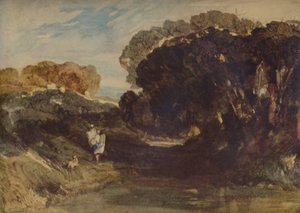 Mørke trær, 1923 av John Sell Cotman
