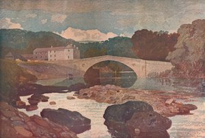 Greta-broen, c1807, 1911 av John Sell Cotman