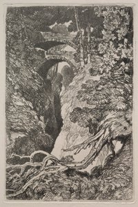 Liber Studiorum: Devil's Bridge, Cardiganshire av John Sell Cotman
