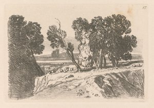 Studiebok: Plate 17, En studie av John Sell Cotman