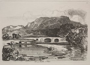 Studiebok: Tan y Beolch, Nord-Wales av John Sell Cotman