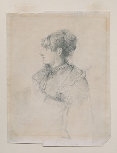 Portrett av Mrs Parr(?), søster til Mrs John Sell Cotman, kalt 