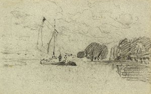 Seillekter (kull) av John Sell Cotman