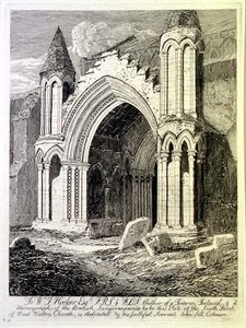 The South Porch of West Walton Church, plate 33 fra 