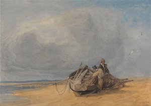 Yarmouth Sands, Norfolk av John Sell Cotman