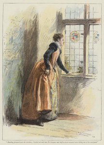 The Heart of Denise (chromolitho) av John Seymour Lucas