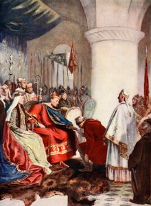 William gir et charter til City of London, illustrasjon fra 