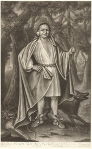 Ho Nee Yeath Taw No Row, King of the Generethgarick av John Simon after John Verelst