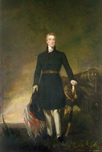 Arthur Wellesley (1769-1852) Duke of Wellington (olje på lerret)