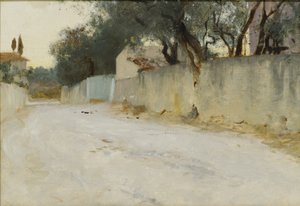 En vei i sør av John Singer Sargent