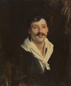 En italiensk sjømann (olje på lerret) av John Singer Sargent