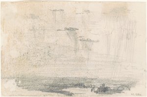 Skyer [verso] av John Singer Sargent