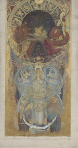 Design for Boston Public Library, 1890-4 av John Singer Sargent