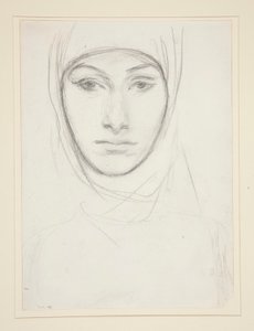 Hodet til en kvinne av John Singer Sargent