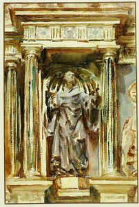 I en kirke i Granada av John Singer Sargent