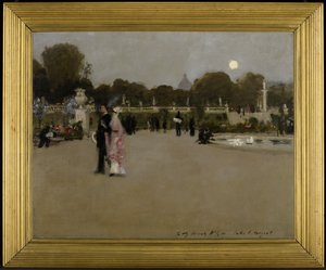 Luxembourghagen i skumringen av John Singer Sargent