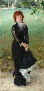 Marie Buloz Pailleron Madame Edouard Pailleron, 1879. av John Singer Sargent