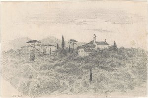 Kloster [recto] av John Singer Sargent