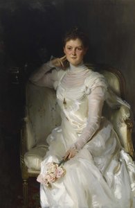 Fru Joshua Montgomery Sears (Sarah Choate Sears) av John Singer Sargent