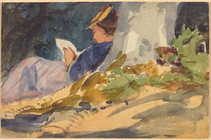 Hvilende av John Singer Sargent