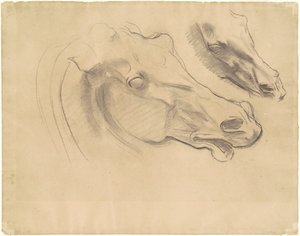 Studier for Apollo in His Chariot with the Hours, 1922-1925. av John Singer Sargent