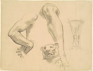 Studier for klassisk og romantisk kunst, ca. 1921. av John Singer Sargent