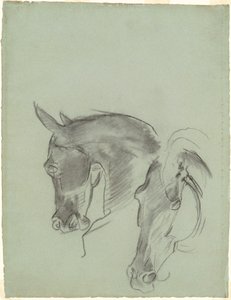 Studier for "The Fall of Gog and Magog" av John Singer Sargent
