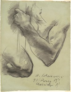 Studier for "Triumph of Religion" av John Singer Sargent