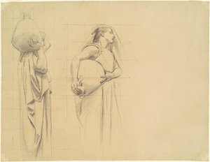 Studie for "The Danaïdes" av John Singer Sargent