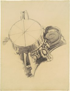 Studie for The Fall of Gog and Magog, 1903-1916. av John Singer Sargent