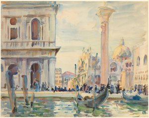 Piazzetta av John Singer Sargent
