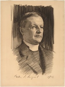 Rt. Pastor William Lawrence, 1916. av John Singer Sargent