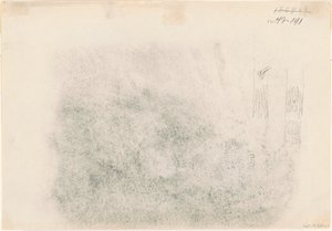 Trestammer [verso], 1868-1869. av John Singer Sargent