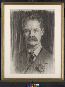 William Henry Grenfell, 1912 (kull på papir) av John Singer Sargent