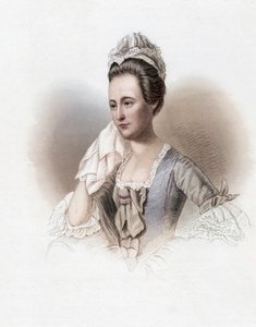Dorothy Quincy Hancock Scott, Dorothy Quincy, Portrett (fargegravering)
