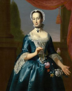 Anne Fairchild Bowler Mrs. Metcalf Bowler, ca. 1763. av John Singleton Copley