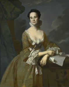 Fru Daniel Hubbard av John Singleton Copley