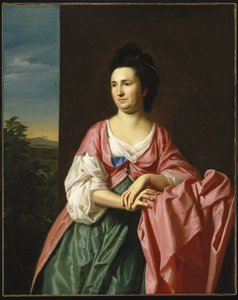 Fru Sylvester Gardiner, født Abigail Pickman, tidligere fru William Eppes av John Singleton Copley