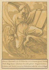Evangelisten Johannes av John Skippe after Parmigianino