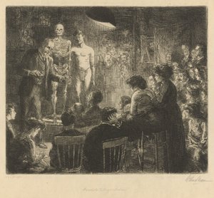Anschutz snakker om anatomi av John French Sloan