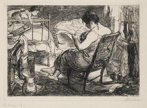Kvinnens side av John French Sloan