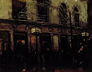Walnut Street Theatre, Philadelphia av John French Sloan