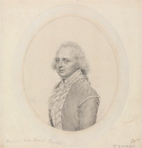 Portrett av løytnant John Dighton av John Smart