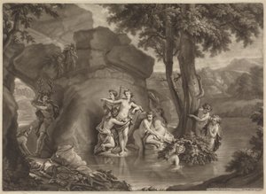 Diana og Acteon av John Smith
