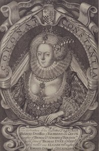 Frances, hertuginne av Richmond (1578-1639) fra Generall Historie of Virginia, 1624