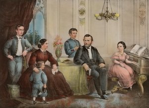 General Grant og hans familie av John Smith 2