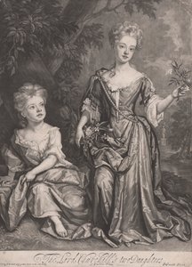 Henrietta og Anne Churchill av John Smith