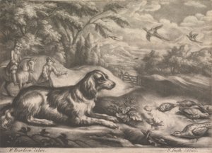Jakthund og fasaner av John Smith